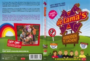 cover De Lama's 3 Verboden Te Lachen